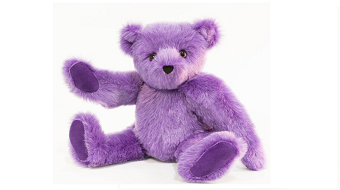 Purple bear